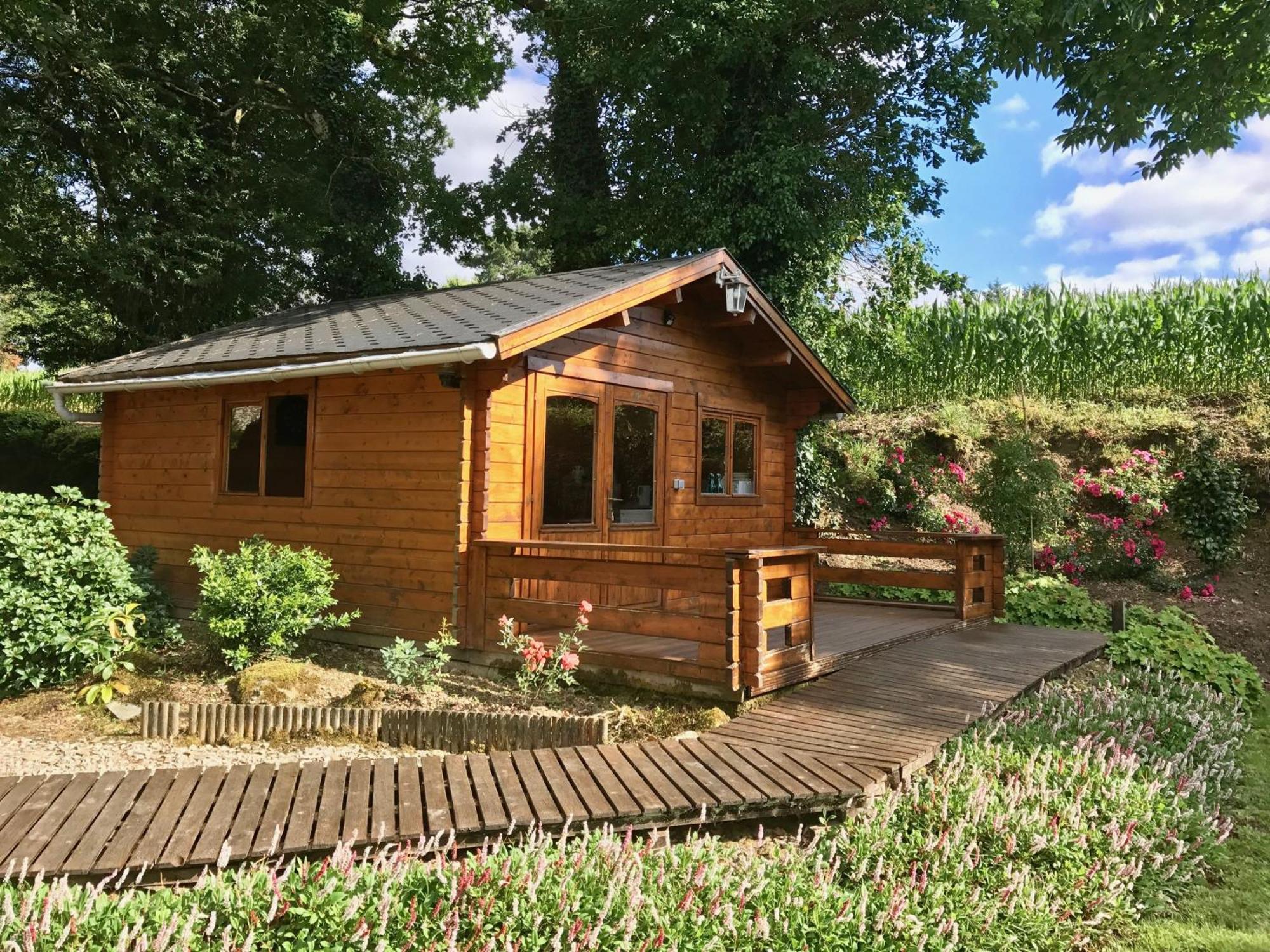 Chambres D'Hotes Les Tilleuls Poullaouen Kültér fotó